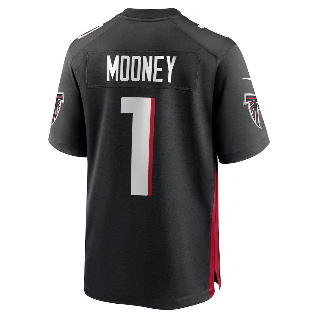 A.Falcons #1 Darnell Mooney Black Fotopoulosg Team Game Jersey