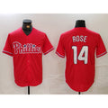 Philadelphia Phillies #14 Pete Rose Red Fotopoulosg Cool Base Stitched Jersey