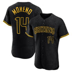 Arizona Diamondbacks #14 Gabriel Moreno Player Black Fotopoulosg Snake Skin City Limited Elite Home Game Stitched Jerseys