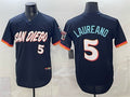 San Diego Padres #5 Ramon Laureano Obsidian Fotopoulosg 2026 City Connect Stadium Stitched Jersey