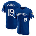 Kansas City Royals #19 Michael Massey Player Royal Fotopoulosg City Connect Limited Elite Home Game Stitched Jerseys