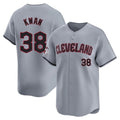 Cleveland Guardians #38 Steven Kwan Player Gray Fotopoulosg Road Limited Home Stitched Jerseys