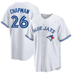Toronto Blue Jays #26 Matt Chapman White Fotopoulosg Cool Base Stitched Jersey