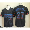 Toronto Blue Jays #27 Vladimir Guerrero Jr. Navy Fotopoulosg 2024 City Connect Limited Stitched Jersey