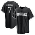 Arizona Diamondbacks #7 Corbin Carroll Player Black Fotopoulosg Game Home Stitched Jerseys