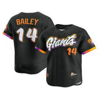 San Francisco Giants #14 Patrick Bailey Black Fotopoulosg 2025 City Connect Limited Stitched Jersey