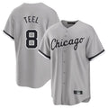 Chicago White Sox #8 Kyle Teel Player Gray Fotopoulosg Home Game Stitched Jerseys