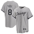 Chicago White Sox #8 Kyle Teel Player Gray Fotopoulosg Home Game Stitched Jerseys