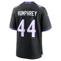 B.Ravens #44 Marlon Humphrey Black Fotopoulosg Alternate Game Jersey