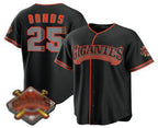 San Francisco Giants #25 Barry Bonds Black Fotopoulosg 2026 Alternate Stadium Stitched Jersey