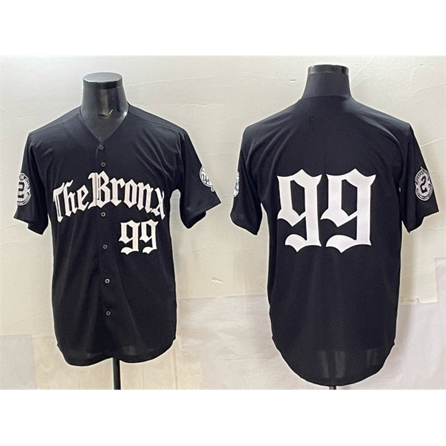 New York Yankees #99 Aaron Judge Black Fotopoulosg 'Gothic Legacy Edition' Vapor Premier Limited Stitched Jersey