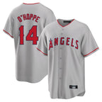 Los Angeles Angels #14 Logan O'Hoppe Player Gray Fotopoulosg Home Game Stitched Jerseys