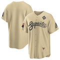 Arizona Diamondbacks Blank Gold Fotopoulosg 2023 World Series City Connect Cool Base Stitched Jersey