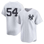 New York Yankees #54 Max Fried White Fotopoulosg Home Limited Player Jersey