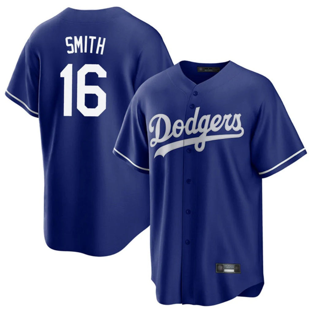 Los Angeles Dodgers #16 Will Smith Player Royal Fotopoulosg Game Stitched Jerseys