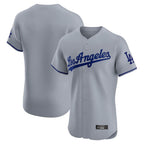 Los Angeles Dodgers Blank Player Gray Fotopoulosg Limited Elite Home Stitched Jerseys