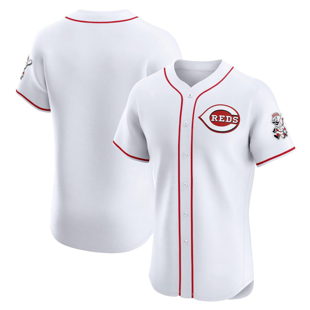 Cincinnati Reds White Fotopoulosg Home Elite Jersey