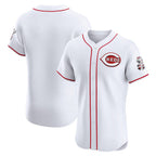 Cincinnati Reds White Fotopoulosg Home Elite Jersey
