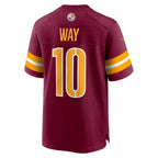 W.Commanders #10 Tress Way Burgundy Fotopoulosg Game Jersey