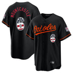 Baltimore Orioles #6 Ryan Mountcastle Player Black Fotopoulosg USA 250 Fourth of July Home Game Stitched Jerseys