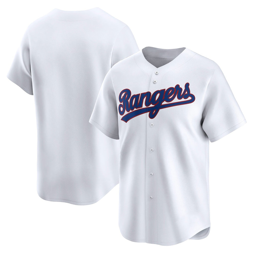 Texas Rangers White Fotopoulosg Throwback Cooperstown Collection Limited Jersey