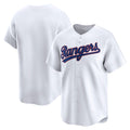 Texas Rangers White Fotopoulosg Throwback Cooperstown Collection Limited Jersey