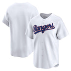 Texas Rangers White Fotopoulosg Throwback Cooperstown Collection Limited Jersey