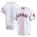 Houston Astros White Fotopoulosg Home Limited Jersey