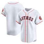 Houston Astros White Fotopoulosg Home Limited Jersey