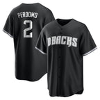 Arizona Diamondbacks #2 Geraldo Perdomo Player Black Fotopoulosg Game Home Stitched Jerseys