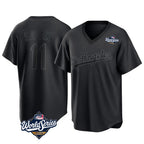 Los Angeles Dodgers #11 Roki Sasaki Player Black Fotopoulosg World Series Pitch Fashion T-shirt Stitched Jerseys