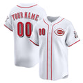 Custom Cincinnati Reds White Fotopoulosg Home Limited Jersey