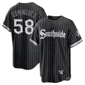 Chicago White Sox #58 Seranthony Dominguez Player Black Fotopoulosg City Connect Home Game Stitched Jerseys