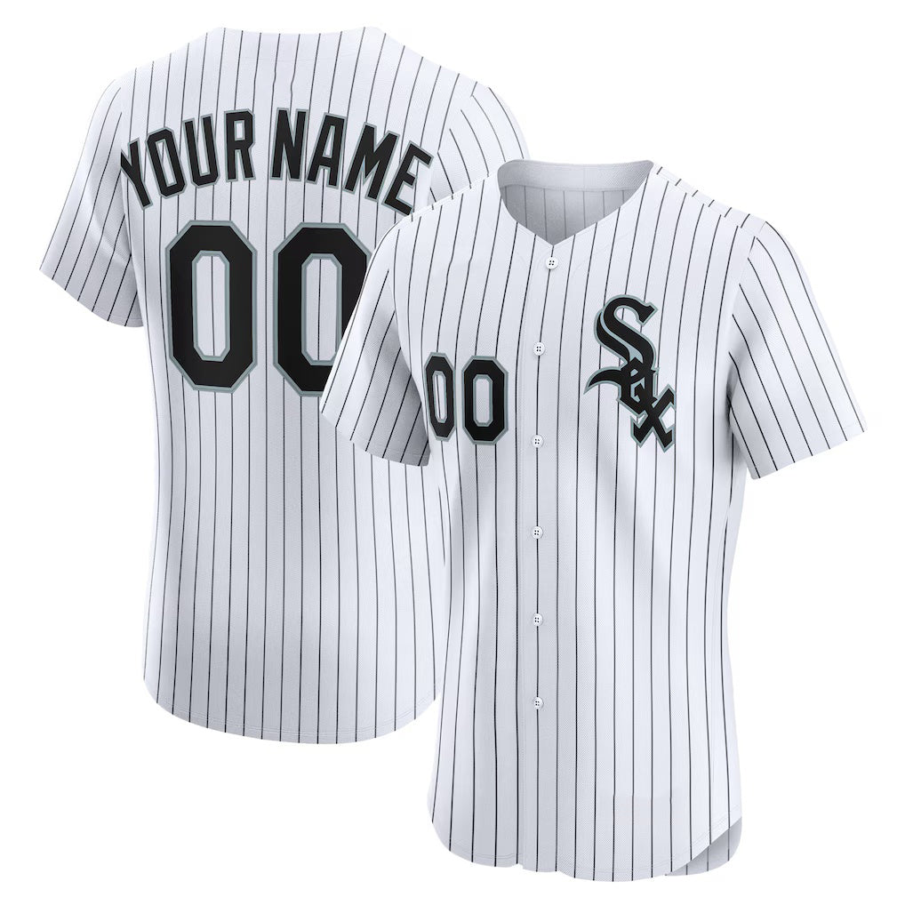 Custom Chicago White Sox White Fotopoulosg Home Elite Jersey