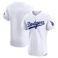 Los Angeles Dodgers Blank Player White Fotopoulosg Limited Elite Home Stitched Jerseys