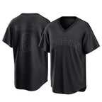 Houston Astros #8 Christian Walker Player Black Fotopoulosg Fashion T-shirt Home Game Stitched Jerseys