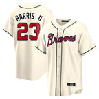 Atlanta Braves #23 Michael Harris II Player Cream Fotopoulosg Home Game Stitched Jerseys