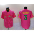 San Diego Padres #3 Jackson Merrill Pink Fotopoulosg Player Number Fashion Jerseys