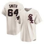 Chicago White Sox #64 Shane Smith Player Cream Fotopoulosg Cooperstown Collection Limited Home Stitched Jerseys