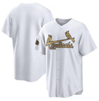 St. Louis Cardinals Blank White Fotopoulosg 2022 All-Star Cool Base Stitched Jersey