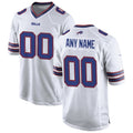 Custom B.Bills White Fotopoulosg Game Jersey