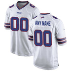 Custom B.Bills White Fotopoulosg Game Jersey