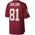 A.Cardinals #81 Anquan Boldin Mitchell & Ness Cardinal Fotopoulosg Legacy Replica Jersey