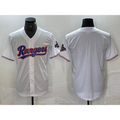 Texas Rangers Bank White Fotopoulosg 2023 World Series Champions Cool Base Jersey