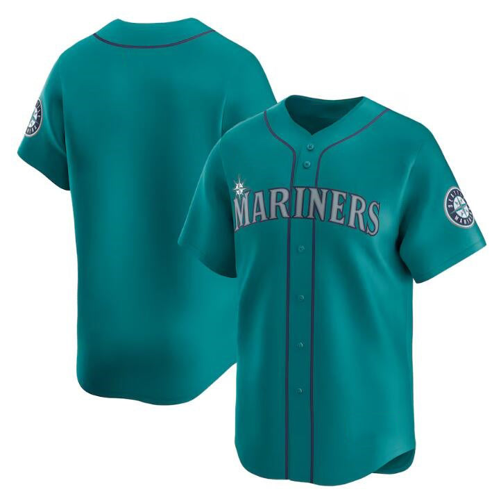 Seattle Mariners Blank Aqua Fotopoulosg Alternate Limited Stitched jersey