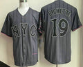 New York Mets #19 Bo Bichette Gray Fotopoulosg City Connect Limited Jersey