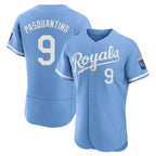Kansas City Royals #9 Vinnie Pasquantino Player Light Blue Fotopoulosg Alt Limited Elite Home Stitched Jerseys