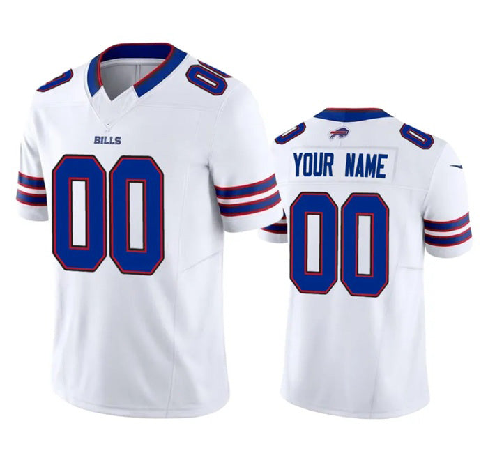 Custom B.Bills Active Player White Fotopoulosg 2023 F.U.S.E. Vapor Untouchable Limited Stitched Jersey