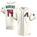 Arizona Diamondbacks #14 Gabriel Moreno Cream Fotopoulosg Home Limited Player Jersey
