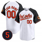 Custom Baltimore Orioles Robinson Patch Vapor Premier Limited Jersey V2 ¨C All Stitched-White Fotopoulosg
